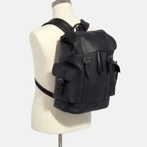 中古COACH Hudson Backpackレザー ブラック マット リュック 楽天市場】【バッグ】COACH コーチ ハドソン リュック リュック